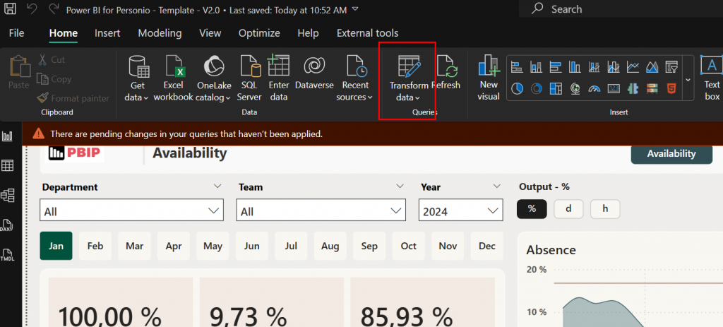 Power BI Template for Personio - Installation guide | SAB Analytics